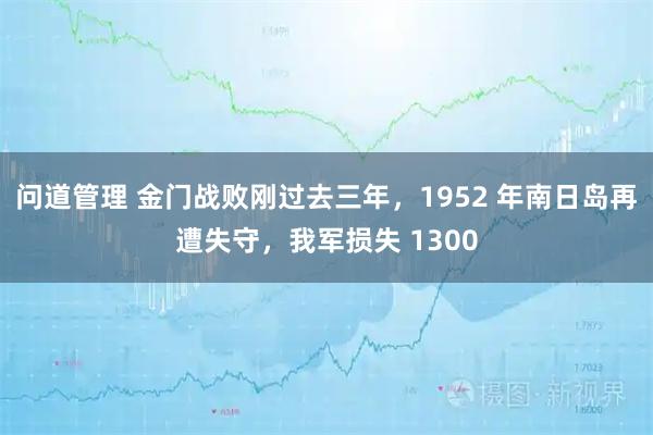 问道管理 金门战败刚过去三年，1952 年南日岛再遭失守，我军损失 1300