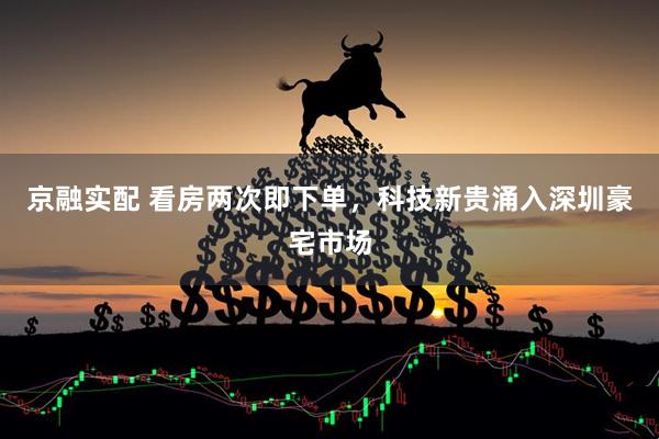 京融实配 看房两次即下单，科技新贵涌入深圳豪宅市场